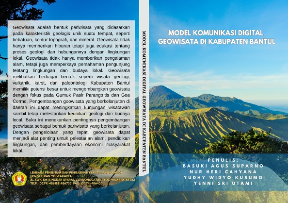 Cover Buku Model Komunikasi Digital Geowisata di Kabupaten Bantul